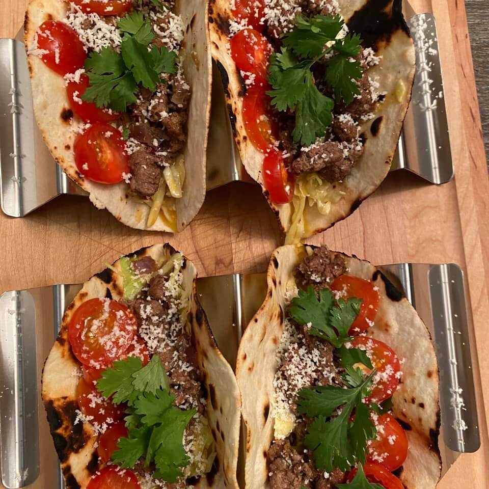 GROUND LAMB TACOS