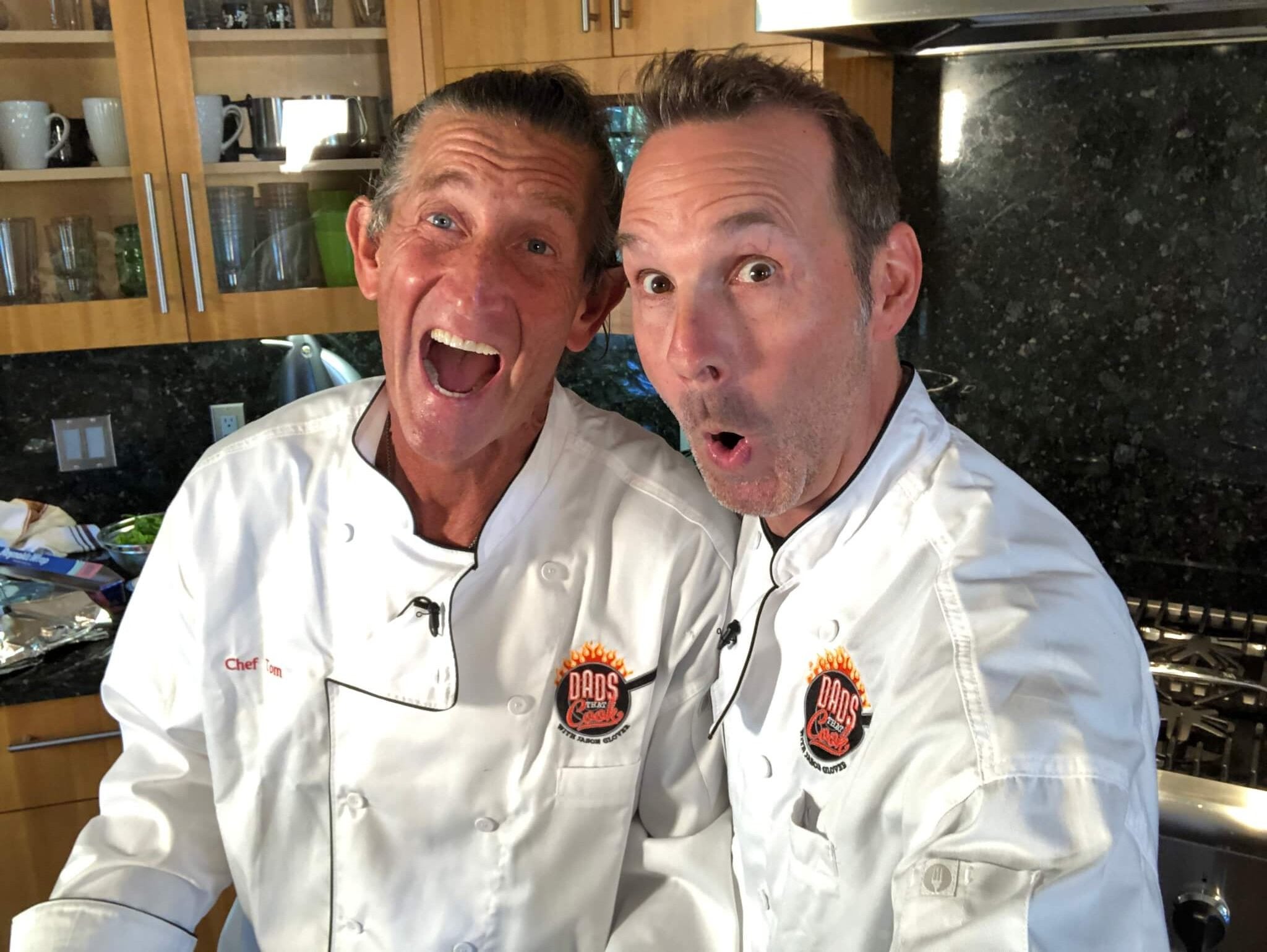 PORK CHOPS AND MARION BLACKBERRY SAUCE WITH TOM FISCHER