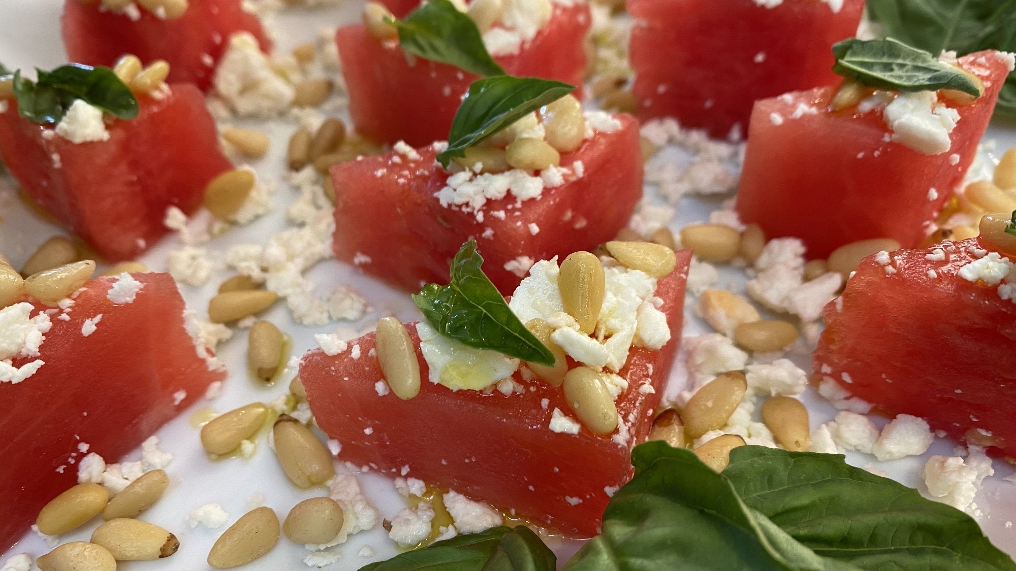 WATERMELON, FETA & BASIL SALAD